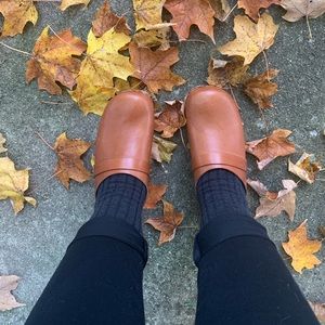 Swedish Hasbeen Slip On Clogs